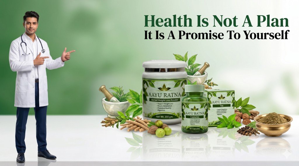 Health Is Not A Plan, It Is A Promise To Yourself — AAYURATNA herbal weight loss products